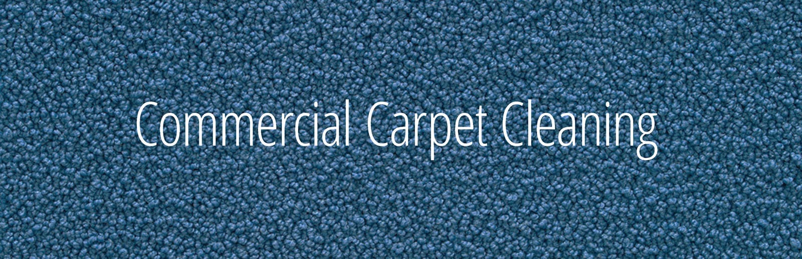 Commercial carpet cleaning services